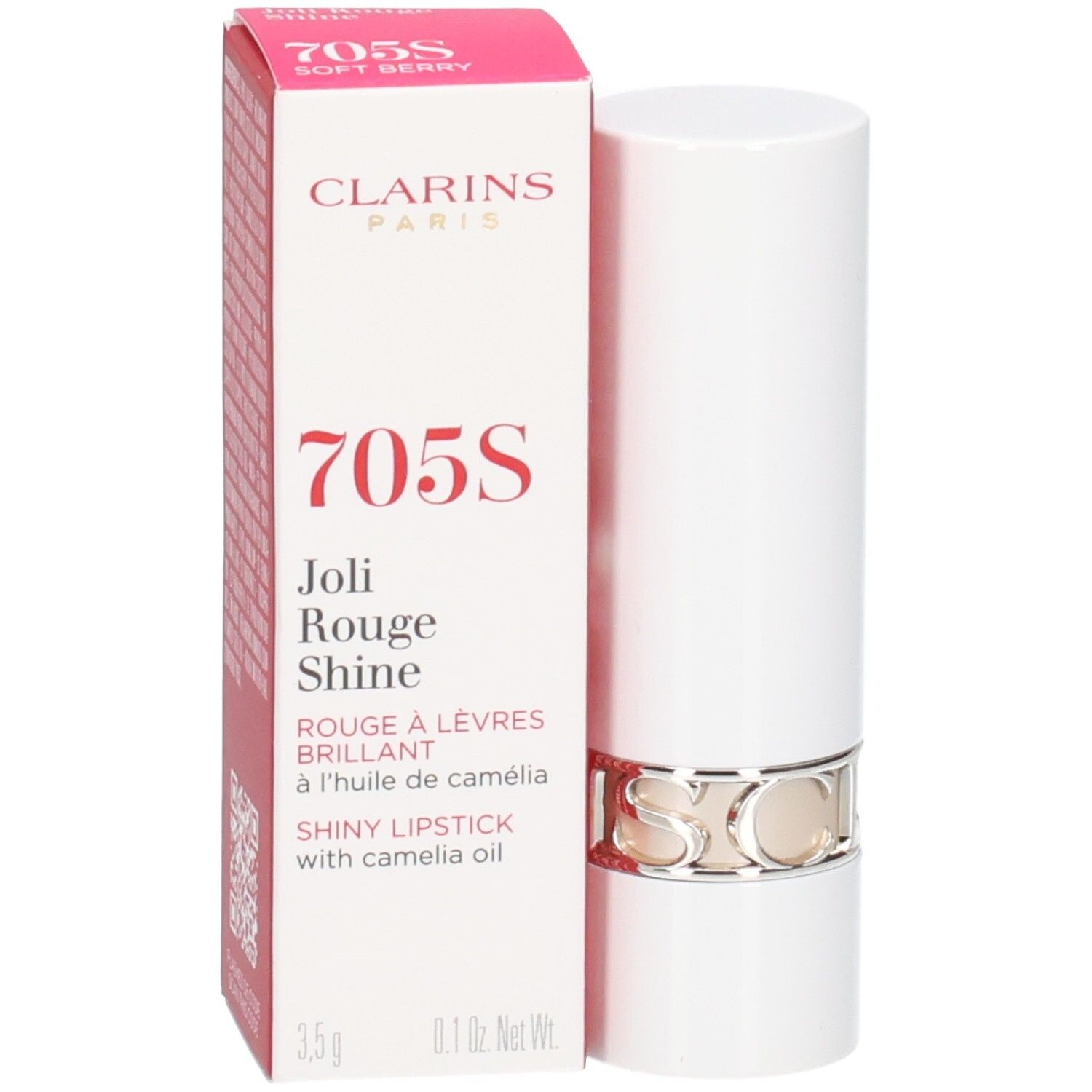 Rossetto Clarins Joli Rouge 705S - Colore e Comfort 3,5 g Make up