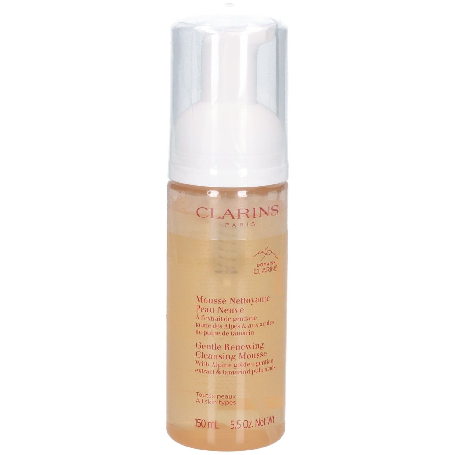 Clarins Mousse Nettoyante Peau Neuve Detergente Viso 150ml
