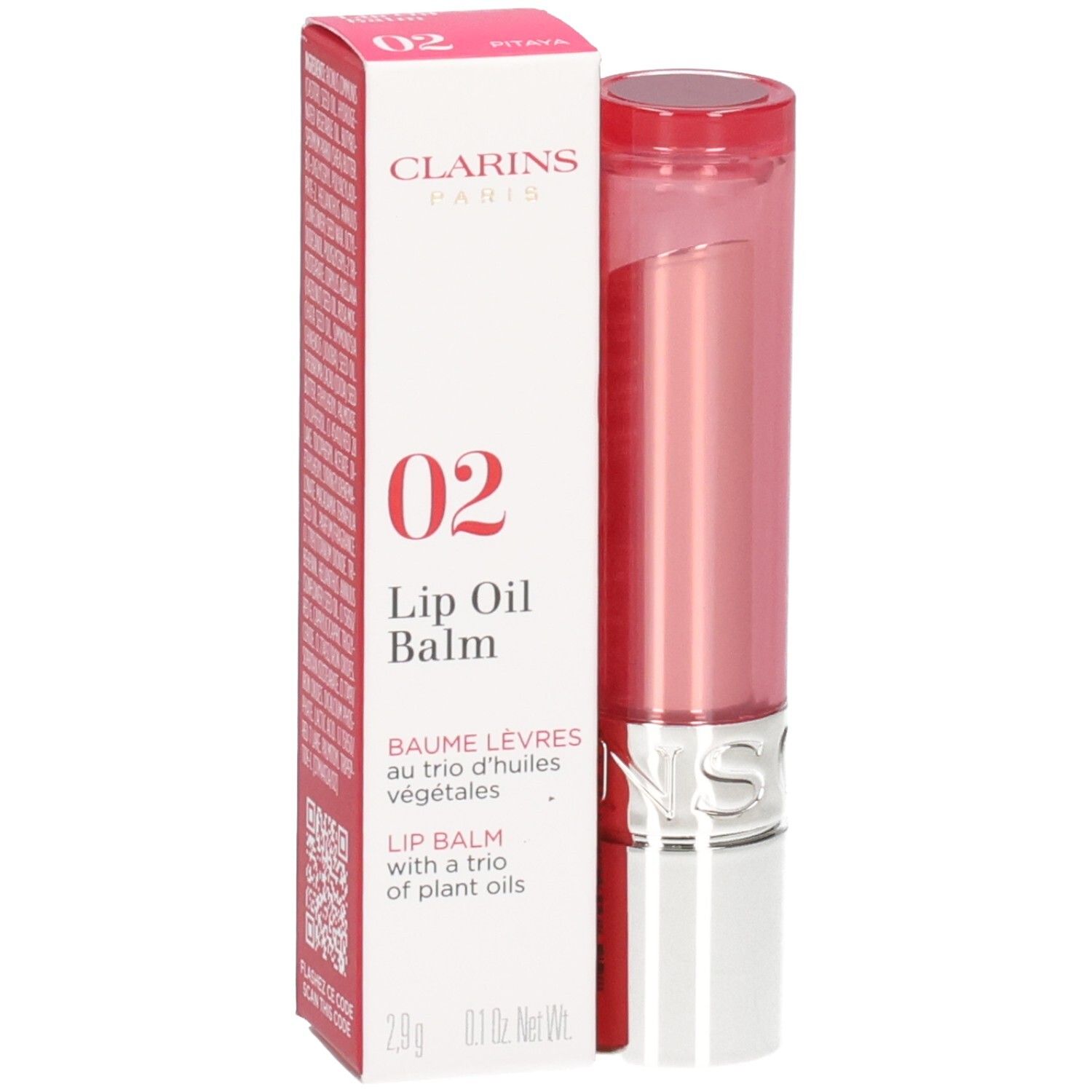 Balsamo Labbra Oil Clarins 02 Pitaya 2.9g 3 ml Make up — confronto prezzi