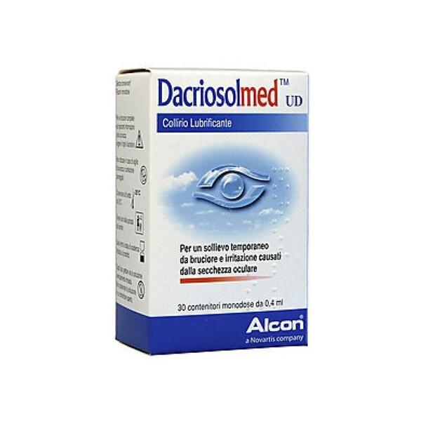 Dacriosolmed Ud Collirio Lubrificante 30 pezzi da 0,4 ml — confronto prezzi