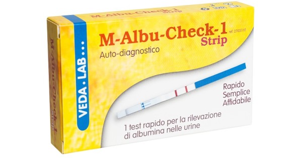 M-ALBU-CHECK-1 Strip 1pz