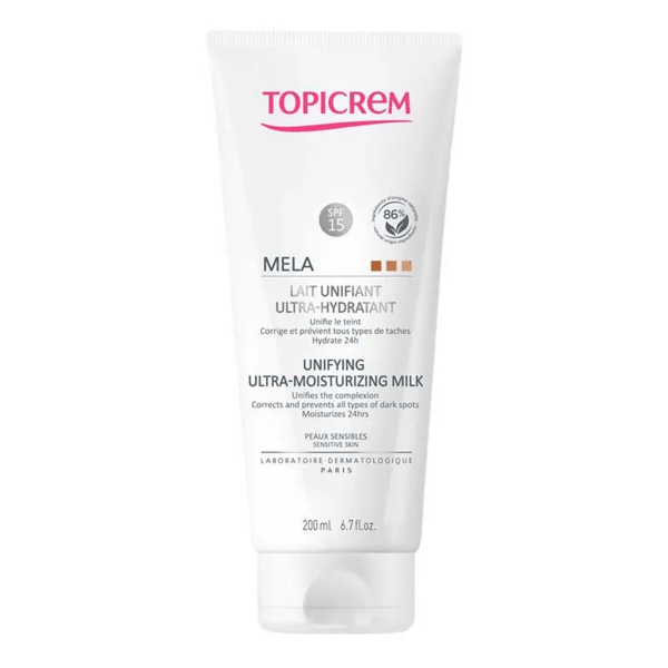 Topicrem Mela Latte Uniformante 200 ml Anti-Macchie e Idratante