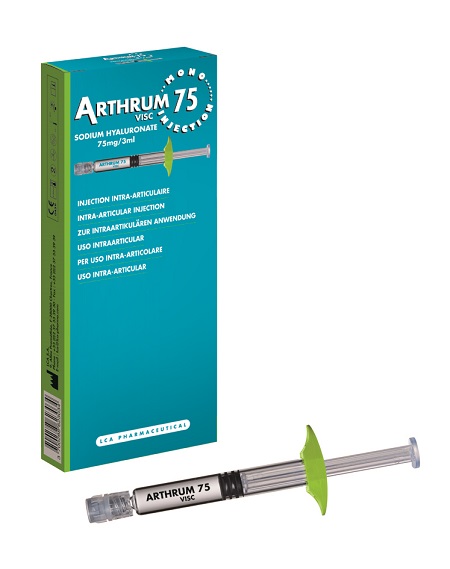Arthrum Visc 75 Siringa Pre-riempita Per Terapia Intra-articolare 3ml