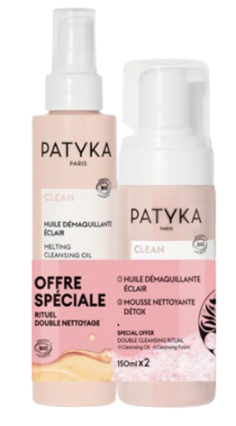PATYKA Duo Doppia Detersione Olio 150 ml + Schiuma 150 ml