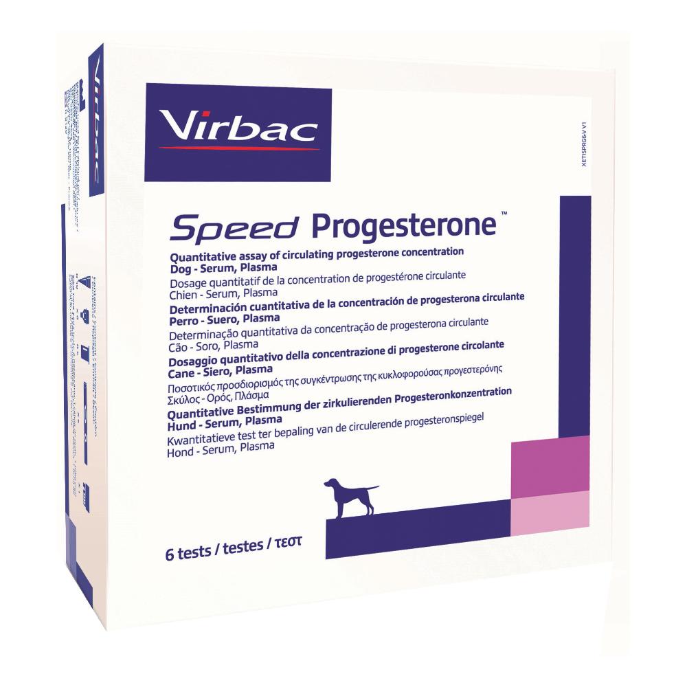 SPEED PROGESTERONE READER TEST SCATOLA 6PZ - VIRBAC