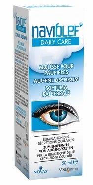 Visufarma Naviblef Daily Care Schiuma Detergente Occhi Palpebre Ciglia 50ml