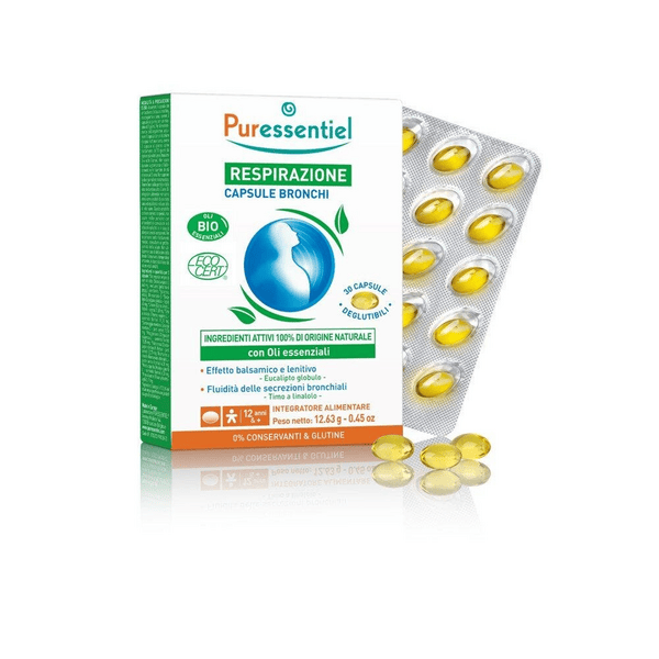 Puressentiel Respirazione Bronchi 30 Capsule