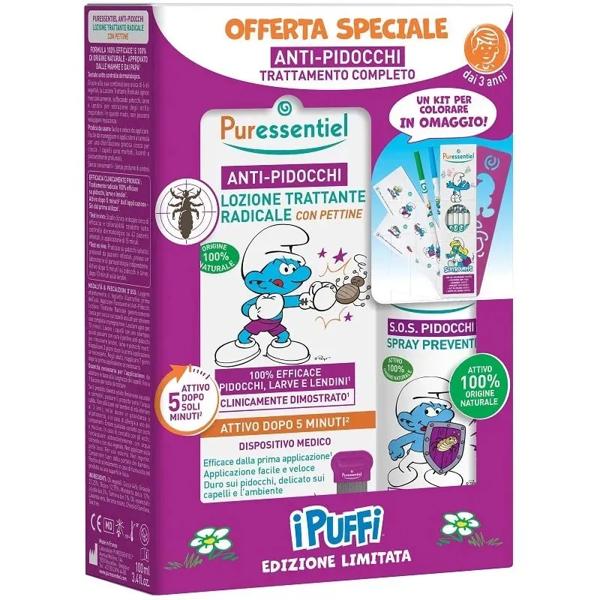 PUFFI ANTIPIDOCCHI COFANETTO 2PZ — confronto prezzi