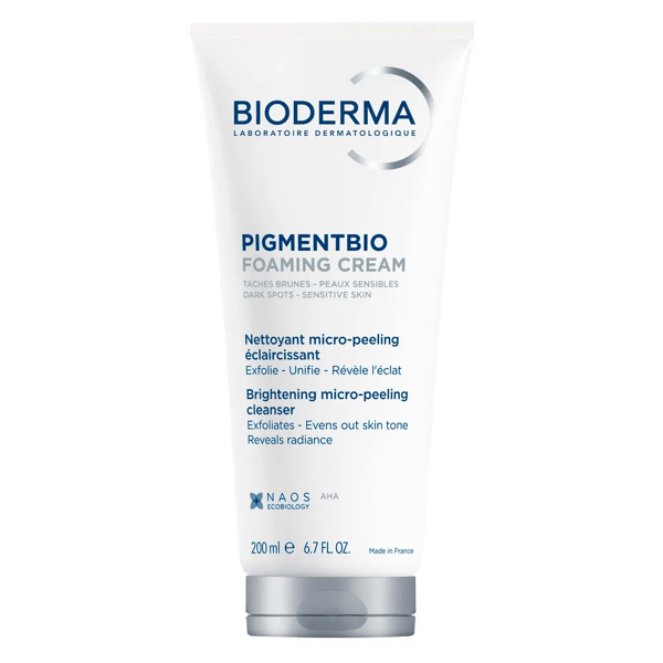 Bioderma Pigmentbio Foaming Creme Crema Detergente ed Esfoliante Viso e Corpo 200 ml