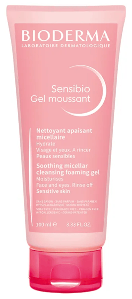 Bioderma Sensibio - Gel Moussant Detergente Micellare Lenitivo, 100ml