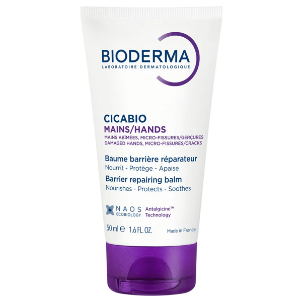 Bioderma Cicabio Mains Balsamo Riparatore Pelle delle Mani 50 ml