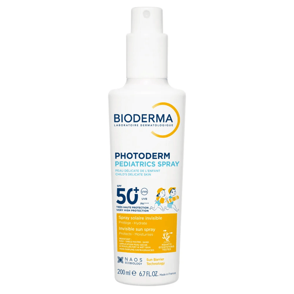 Bioderma Photoderm Pediatrics SPF50+ Protezione Solare Viso e Corpo Bimbi Spray 200 ml