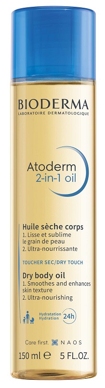 Bioderma Atoderm 2 in 1 Olio Secco Idratante Corpo 150 ml