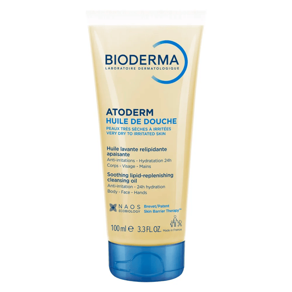 Bioderma Atoderm Huile De Douche Detergente Corpo Pelle Sensibile e Secca 100 ml