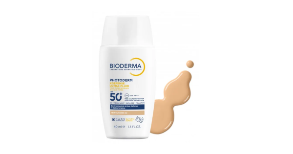 Bioderma Photoderm - XDefense Ultra-Fluid SPF50+ Tinta 02 Protezione Solare Colorata, 40ml