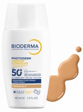 Bioderma Photoderm Xdefense Ultra-fluid Spf 50+ Tonalità 03 Fluido Solare Viso 40ml
