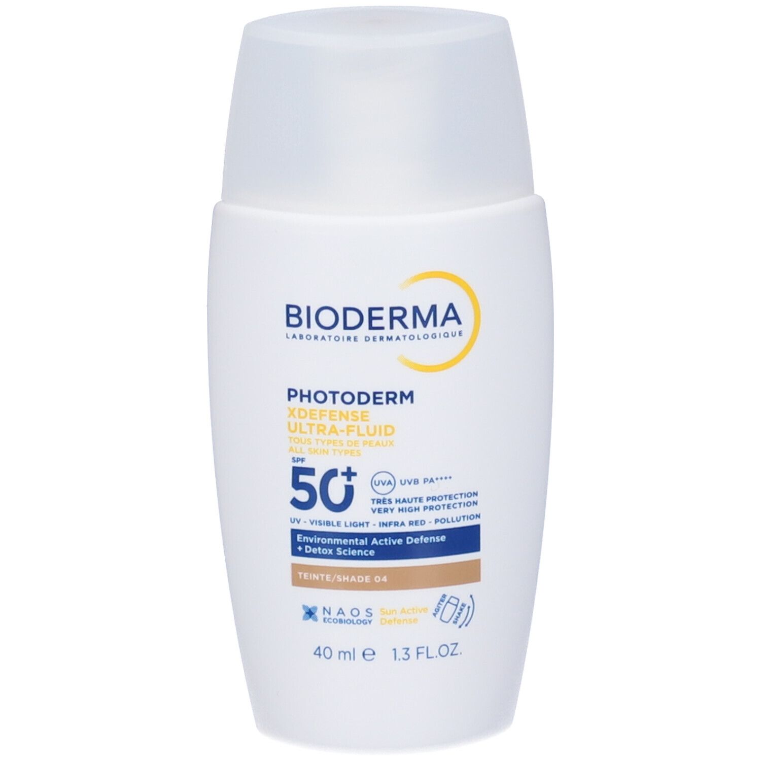 Bioderma Photoderm Xdefense Ultra-Fluid SPF50+ Tonalità 04 40 ml Fluido
