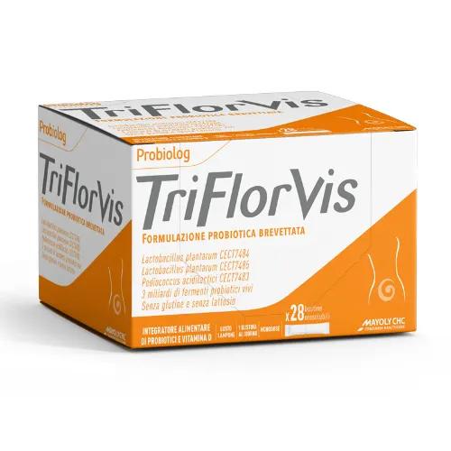 Triflorvis Integratore di Probiotici per il Benessere Intestinale 28 Bustine