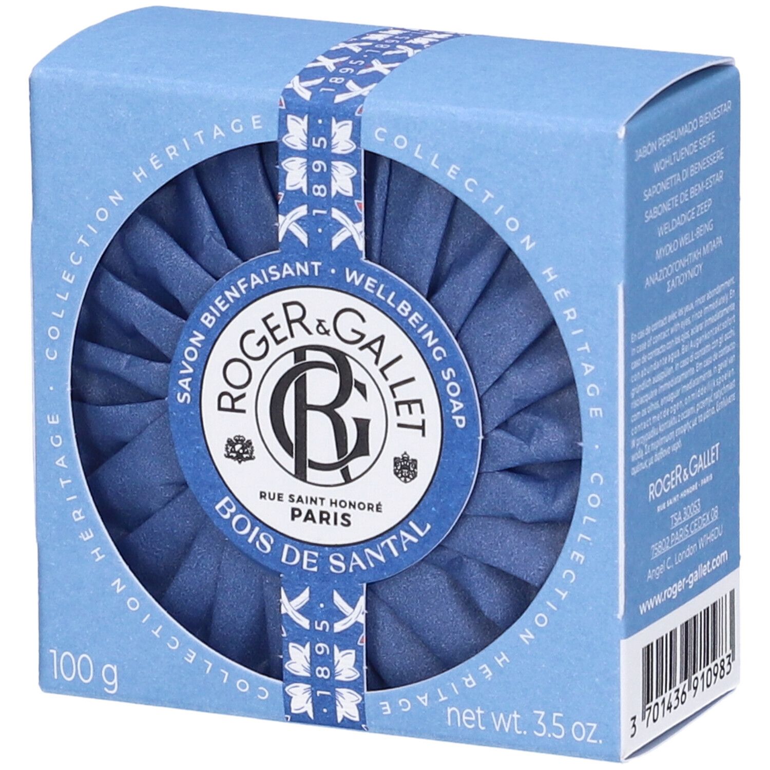 ROGER&GALLET H Bois De Santal Saponetta 100 g Sapone