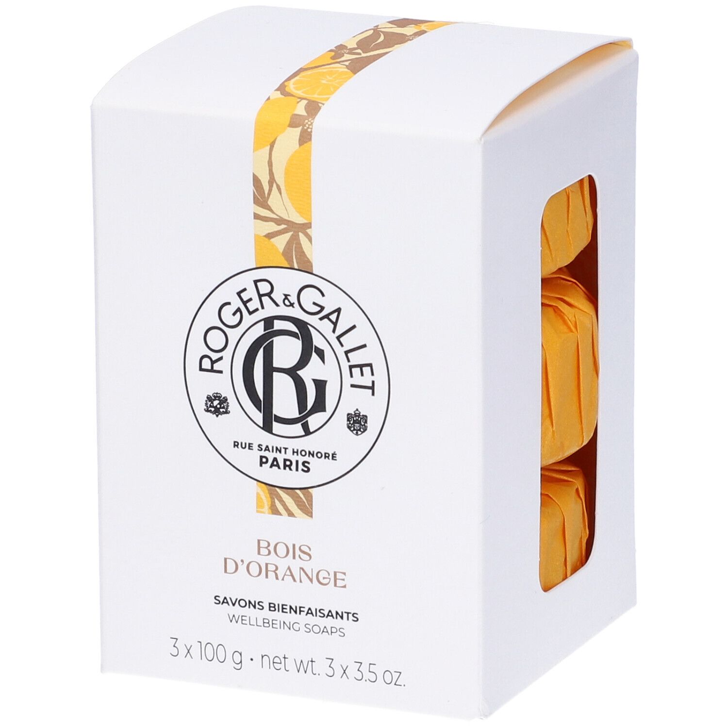 Roger&Gallet Bois d'Orange | Box Saponi Benessere | 3 pezzi — confronto prezzi
