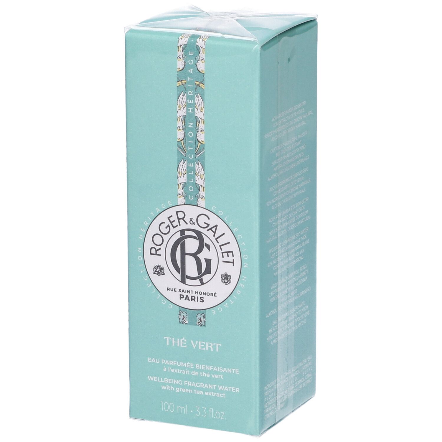 Roger&gallet heritage the vert eau de parfum 100 ml — confronto prezzi