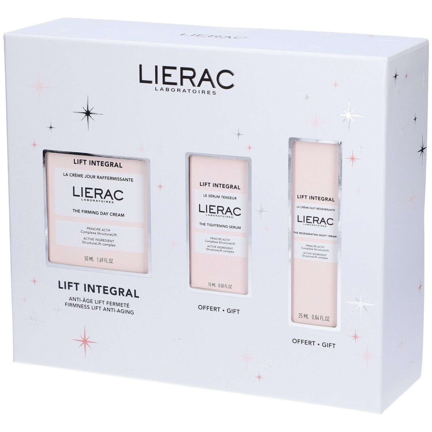 Lierac Set Lift Integral Nuit Crema Giorno Rassodante + Notte Siero Tensore 1 pz