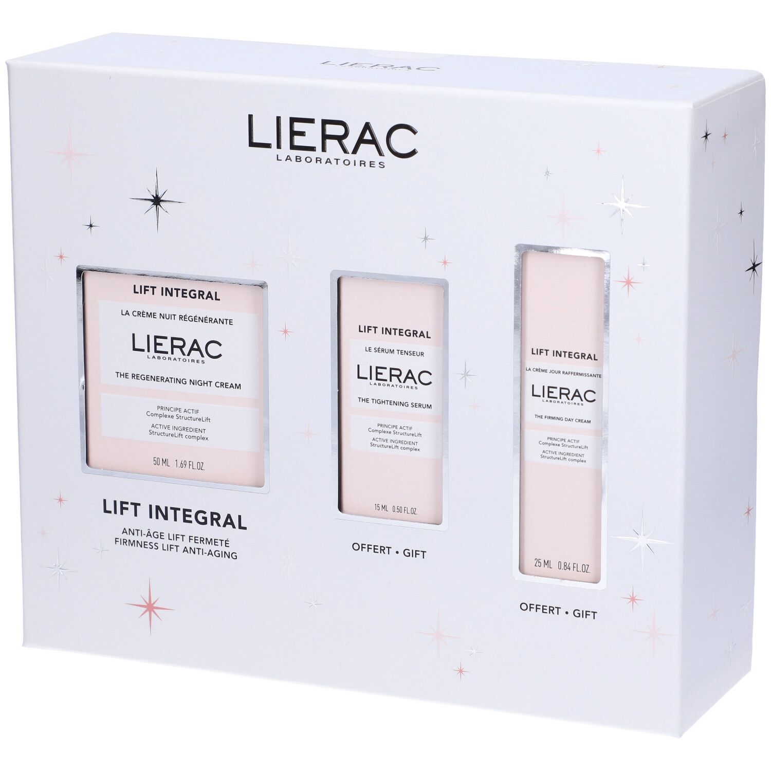 Lierac Set Lift Integral Crema Notte Rassodante + Giorno Siero Tensore 1 pz