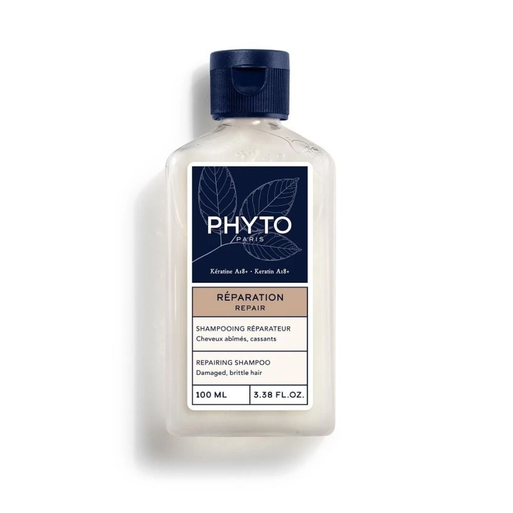Phyto Riparazione - Shampoo Ristrutturante alla Cheratina Botanica, 100ml