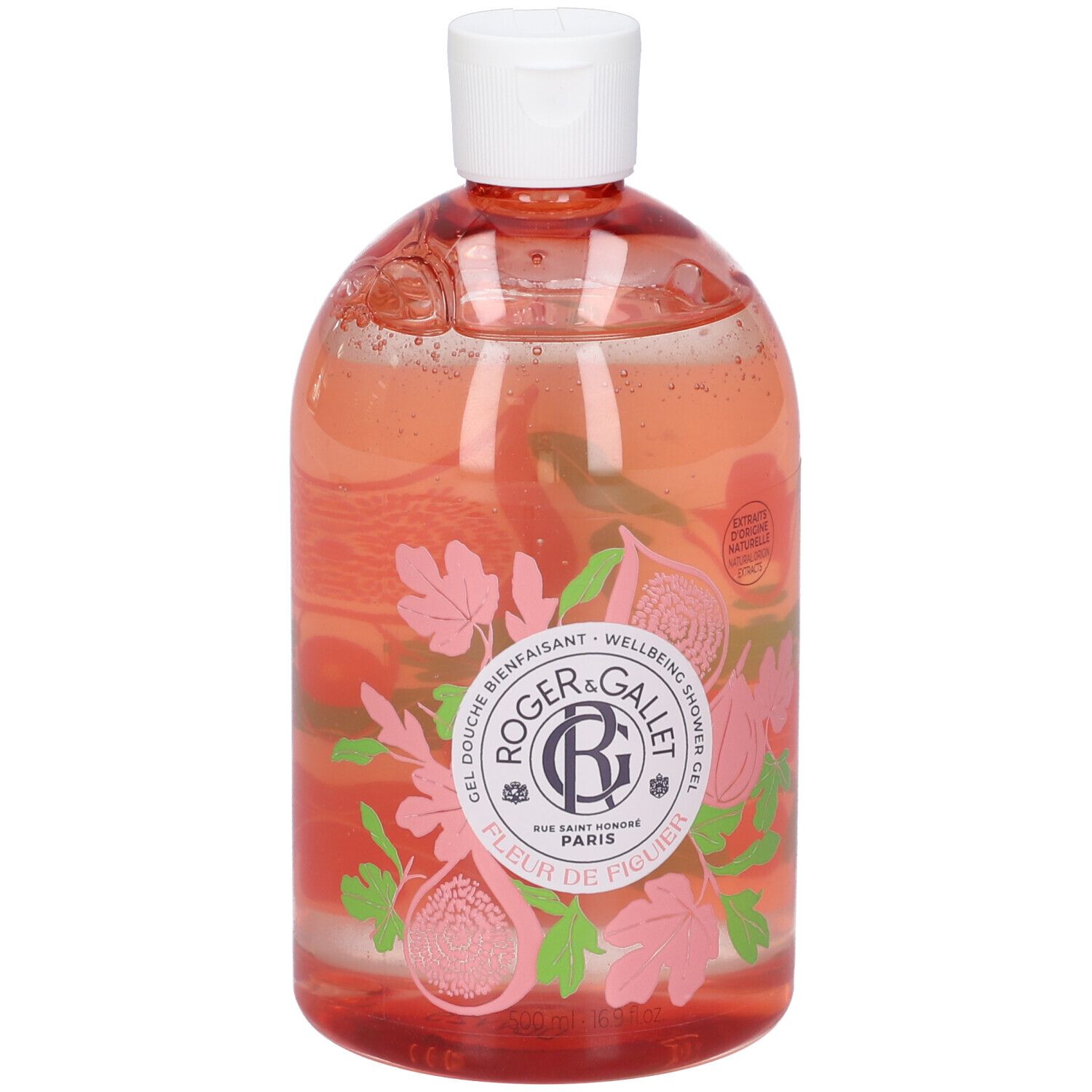 Roger&Gallet Fleur de Figuier Gel Doccia di Benessere Fico Muschio Pompelmo 500ml, Idratante e Rilassante, Aloe Vera, Fragranza Floreale e Fruttata — confronto prezzi