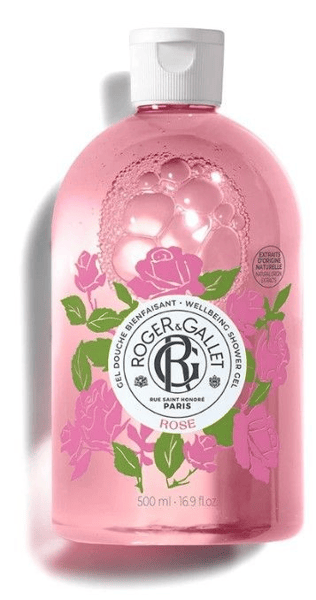 Roger & Gallet Rose Gel Doccia Benefico Idratante e Lenitivo per Pelle Sensibile 500 ml