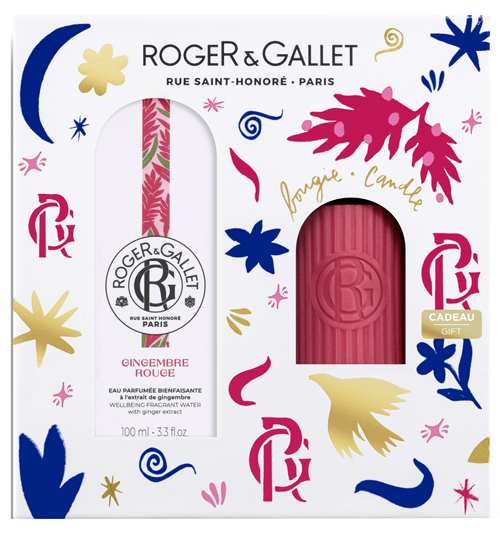 Roger&Gallet Gingembre Rouge - Cofanetto Acqua Profumata 100ml + Candela Profumata 75g — confronto prezzi