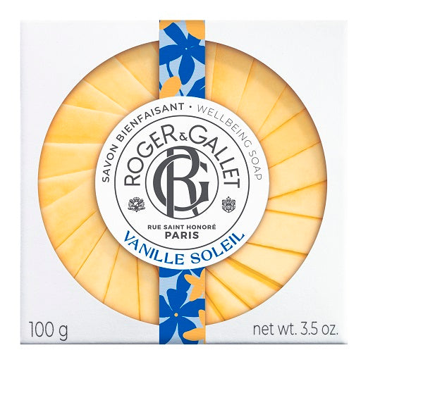 Roger&Gallet Vanille Soleil - Saponetta di Benessere Gelsomino Vaniglia e Ylang Ylang, 100g — confronto prezzi