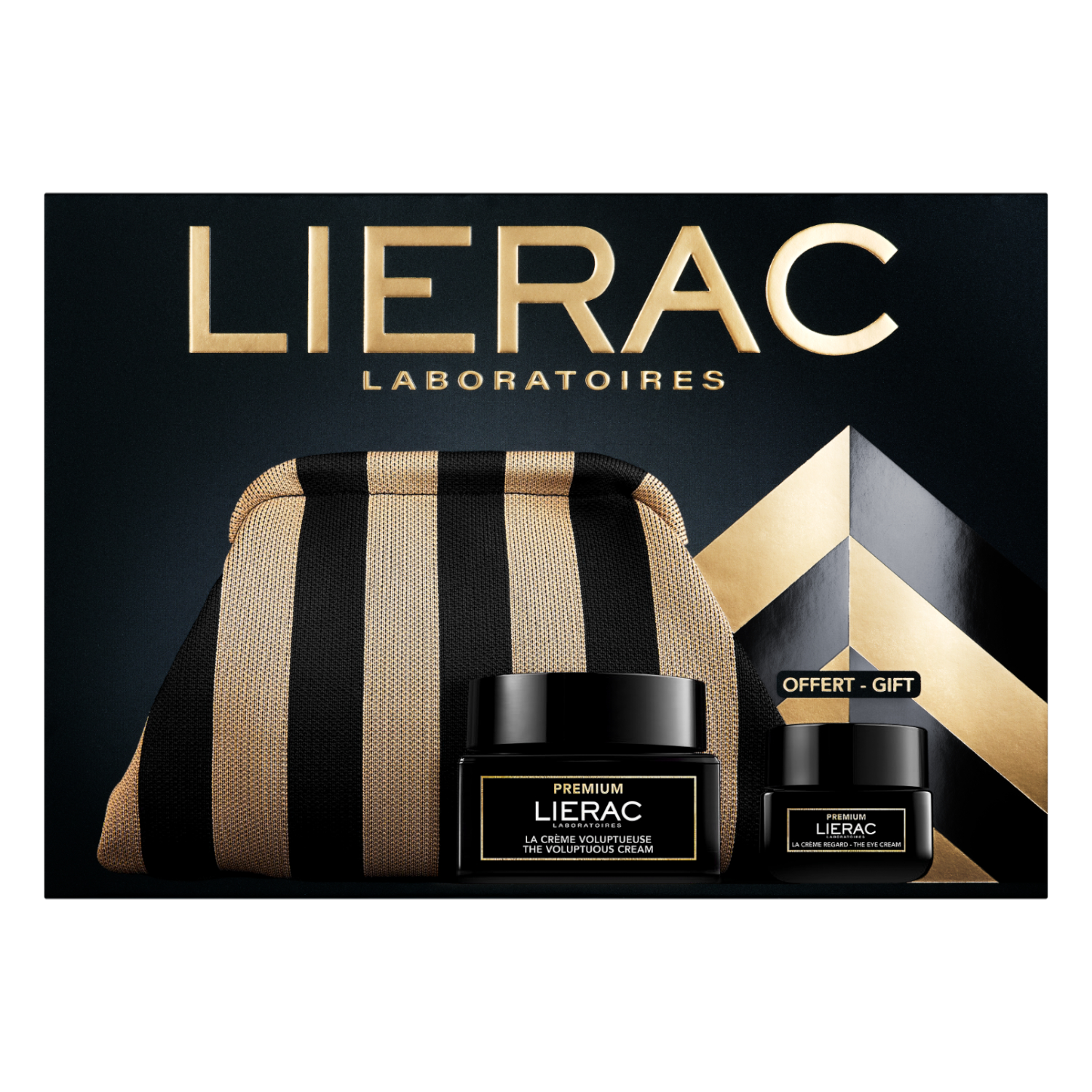 Lierac set natale premium voluptueuse 50 ml + crema occhi 20 ml 2025