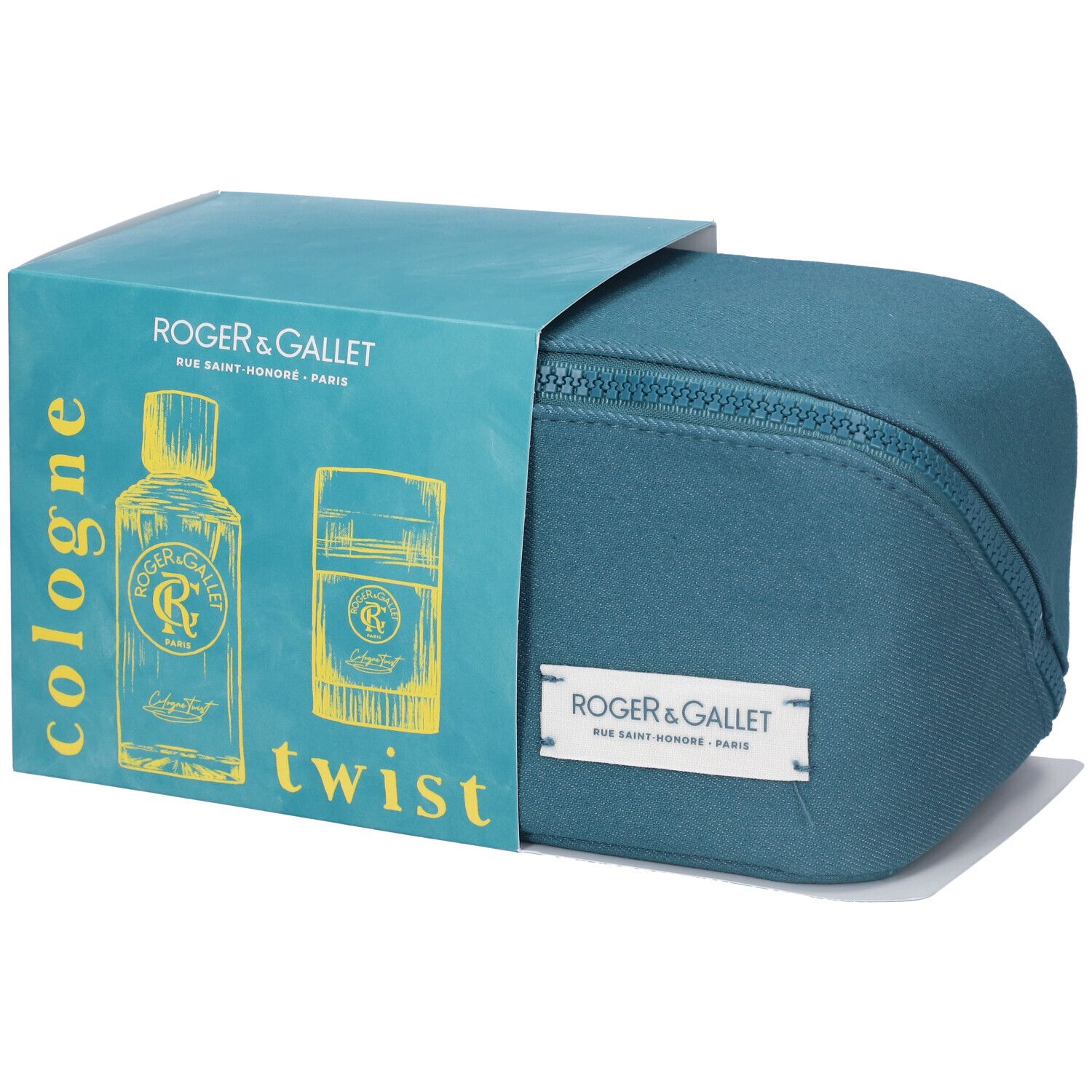 Roger&Gallet Il Grande Bazar di Natale - Cofanetto Uomo Cologne Twist Uomo Acqua di Colonia 100ml + Deodorante 50g