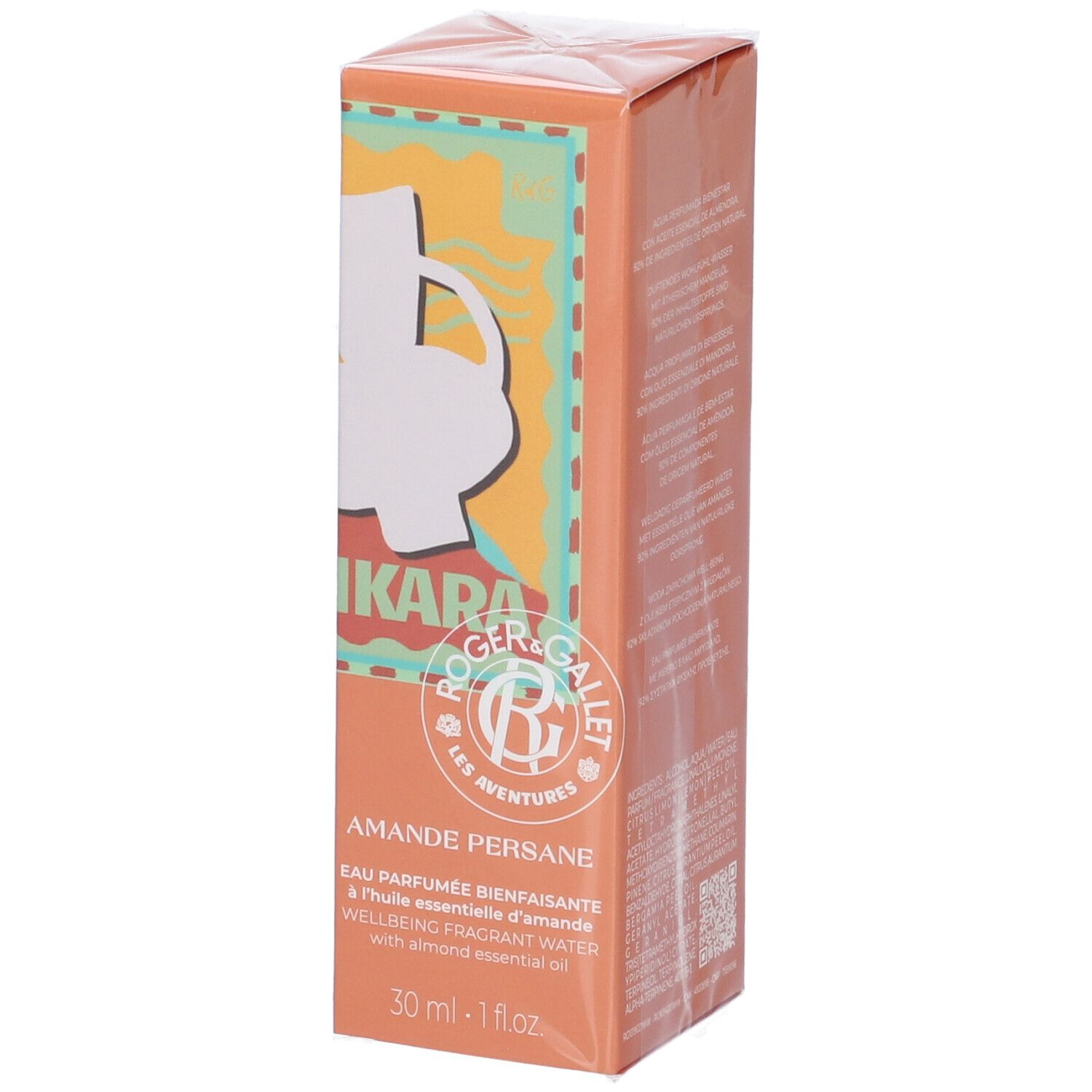 Roger&Gallet Les Aventures - Acqua Profumata di Benessere Edizione Limitata Amande Persane, 30ml