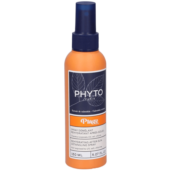 Phyto Plage Spray Doposole Districante 150 ml Reidratante per Capelli con Protezione da Raggi UV