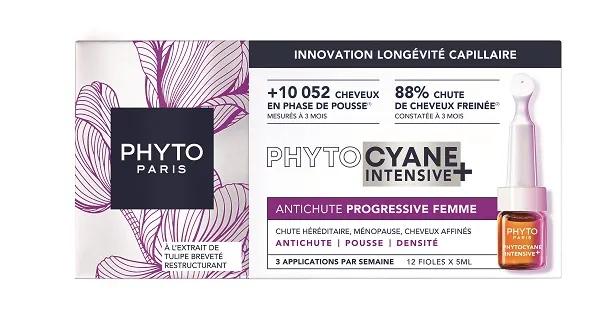Phyto Paris PhytoCyane+ Intensive 12 Fiale Siero Anticaduta Progressiva Donna