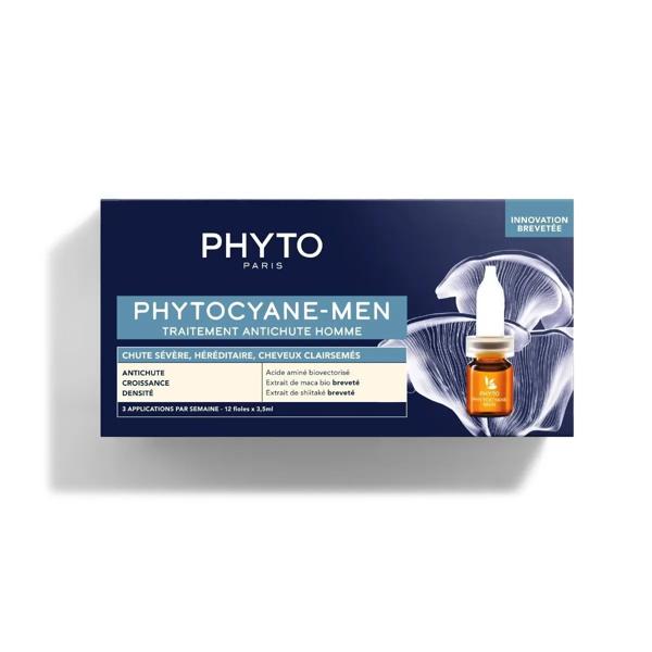 Phytocyane Intensive+ 12 Fiale Siero Trattamento Anticaduta Progressiva Uomo
