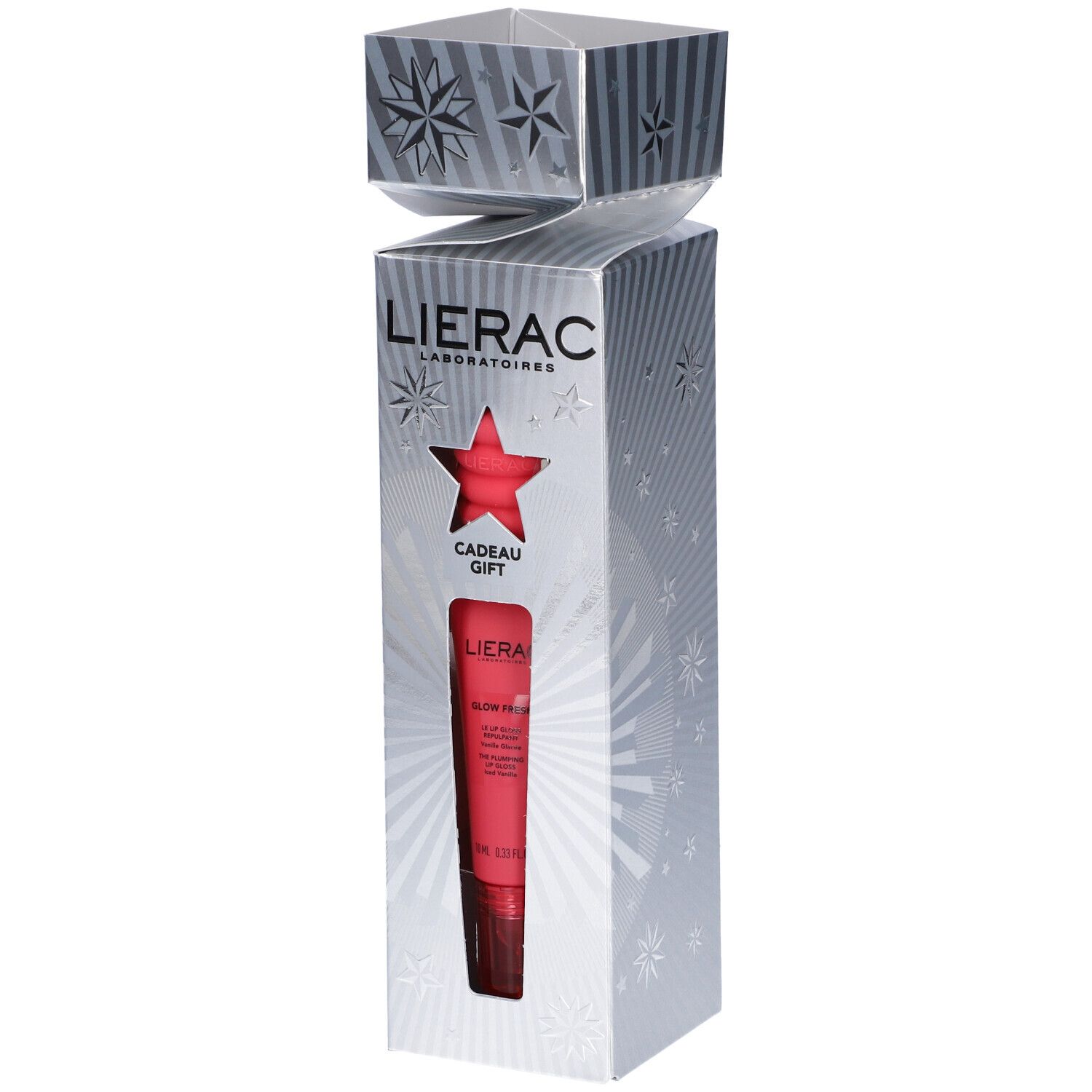 Lierac Set Natale Glow Fresh Lip Gloss + Charm 1 pz