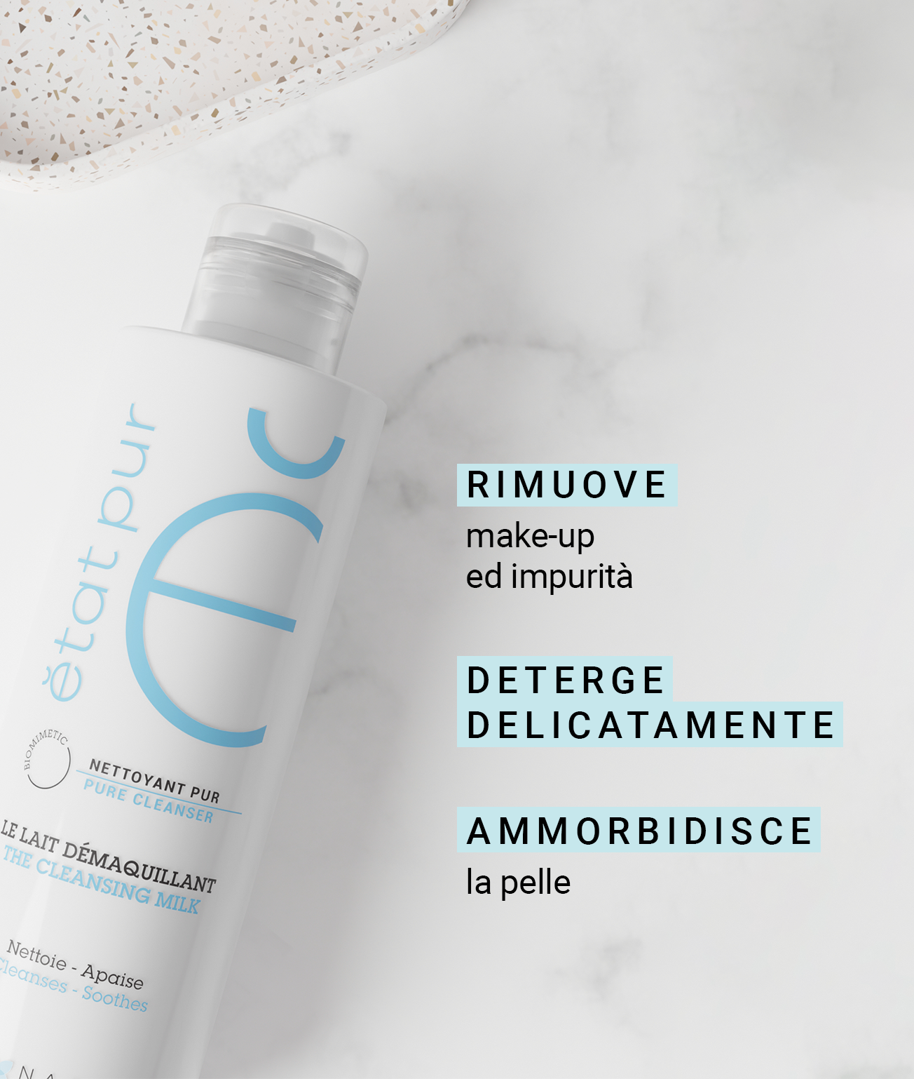Etat Pur The Cleansing Milk Latte Detergente Struccante 200 ml