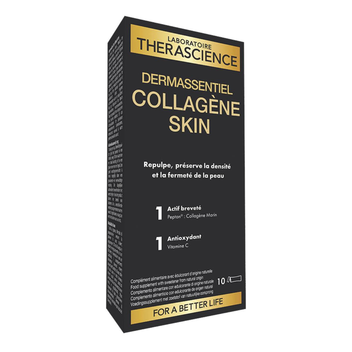 Dermassentiel Collagene Skin Integratore Per Il Benessere Della Pelle 10 Stick