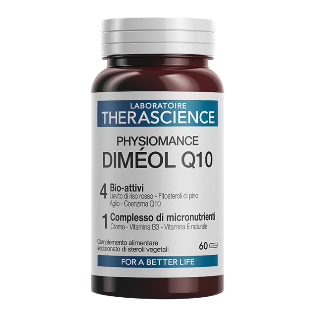 Physiomance Dimeol Q10 Integratore Controllo Colesterolo 60 Compresse