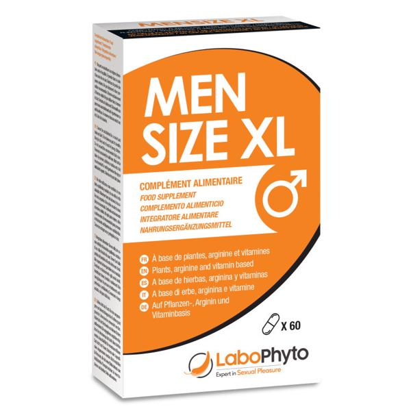Labophyto MenSize XL Integratore Uomo per Erezione, Libido, Prestazioni - 60 Capsule