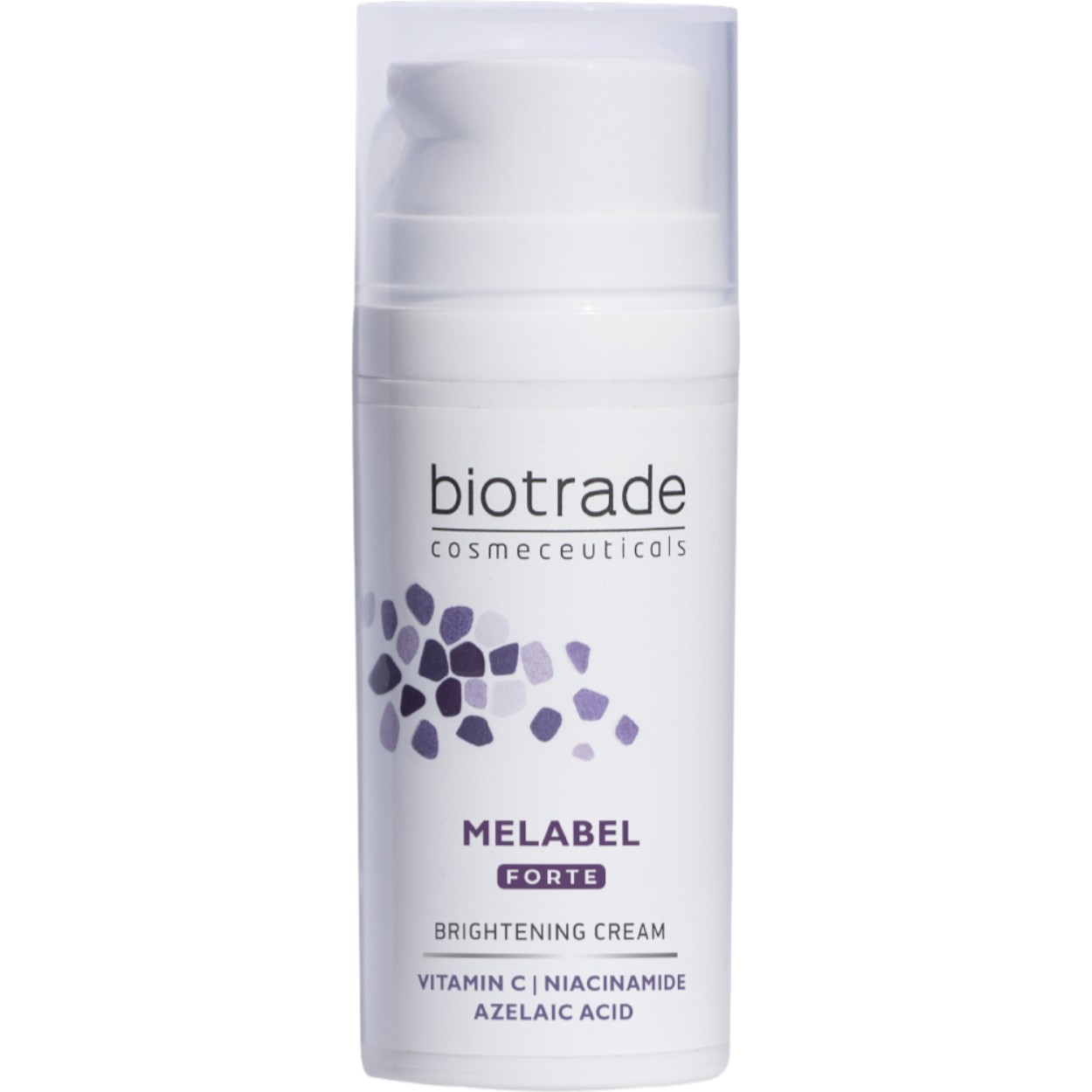 Melabel Forte Crema per macchie scure ostinate con vitamina C, niacinamide e acido azelaico 30 ml