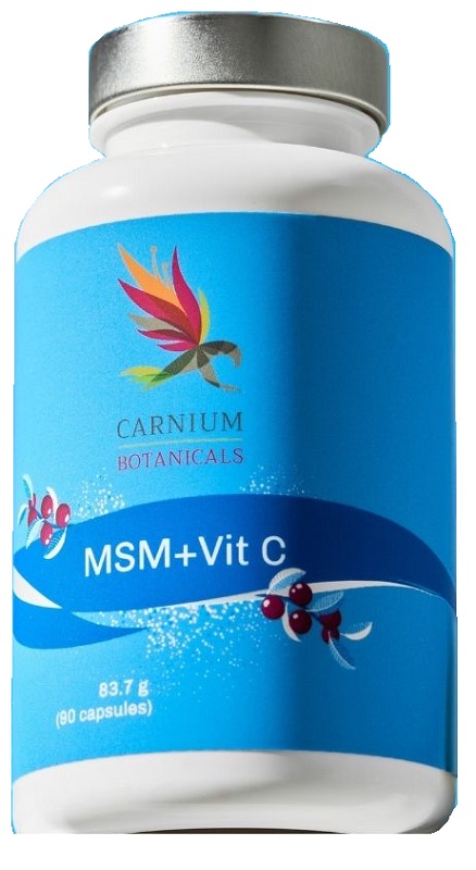 Carnium Botanicals MSM+Vit C 90 Pc Capsule rigide — confronto prezzi