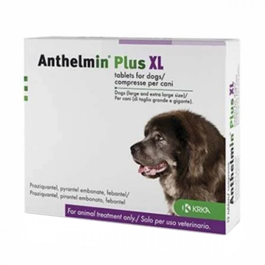 Anthelmin Plus Xl 2Compresse Vet