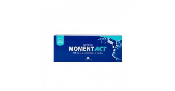 Momentact Liquido 400 mg Ibuprofene Analgesico Sospensione Orale 8 Bustine