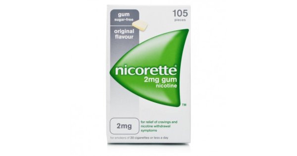 Nicorette Per Smettere Di Fumare 105 Gomme Masticabili