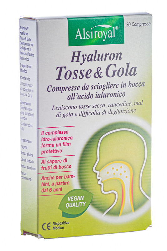 Hyaluron Tosse & Gola 30compresse — confronto prezzi