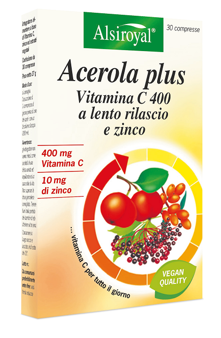 ACEROLA 400 PLUS 30CPR(+ ZINCO-G